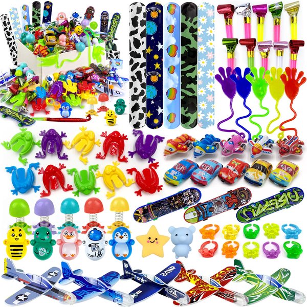 70PCS Party Favors Toy Assortment for Classroom Rewards Bulk Toys Birthday Party Toys Goodie Bag Filler Treasure Box Gifts for Boys and Girls