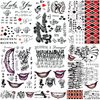 JEEFONNA 12 Sheets Joker Tattoos for Suicide Squad, Harley Quinn Tattoos Perfect for Halloween, Costumes, Party Harley Quinn Accessories and Cosplay