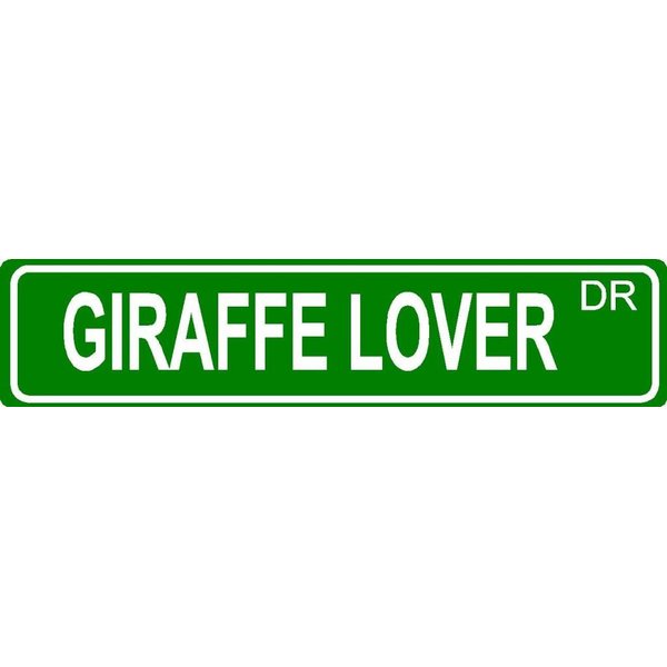 GIRAFFE Lover 4"x18" great Décor for any room show your animal love.