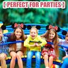 10 Pack Mouse Ears Great for Mickey Theme Birthday Party Decorations Party Favors Supplies and Mouse Themed (Red and Black)