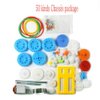 50 Kinds of Chassis Material Package Car Frame Parts DIY Gears Set 77Pcs Gears Bag