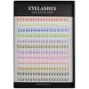12Rows 240Pcs 10D Colorful Individual Premade Fans False Eyelashes Mixed 12 Colors Volume Eye Lashes Extensions Makeup Cluster Eyelashes 8/10/12/13/14/15/16mm Available(12MM)