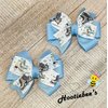 Ice Skates Toddler Hair Bow Set