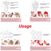 [ Value 14PCS ] Heel Grips Liners and Arch Support,Clear Back Heel Insoles Cushions for High Heels by Blomed,Gel Shoe Inserts for Men & Women Ball of Foot Pads for Foot Pain Relief (Transparent)