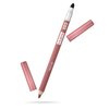 Pupa Milano True Lips Blendable Lip Liner - Dual-Ended Matte Lining Color and Brush - Light and Creamy, Hydrating, High Pigment, Smudge Proof Formula - Paraben Free - 002 Tea Rose - 0.042 oz