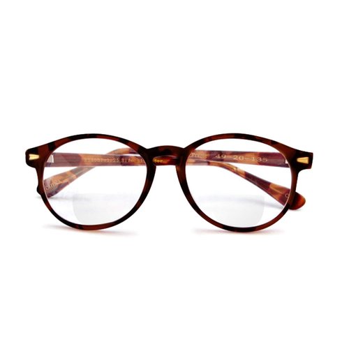 Boomer Eyeware Classic Stylish Bifocal Rounders, Reading Glasses for Men & Women, 3.00, Brown