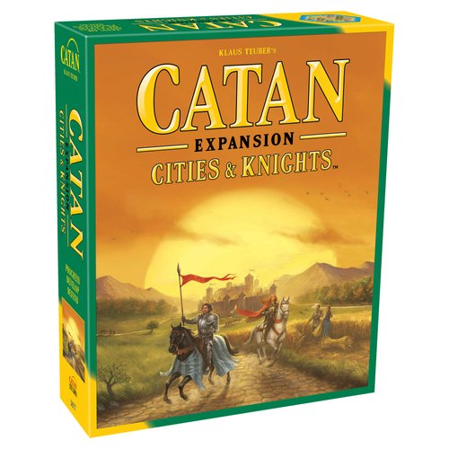 CATAN Cities & Knights Board Game EXPANSION | Strategy Game | Adventure Game | Family Game for Adults and Kids | Ages 12+ | 3-4 Players | Average Playtime 90 Minutes | Made by CATAN Studio