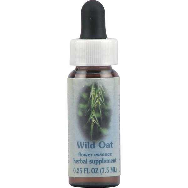 Flower Essence Services Wild Oat Herbal Supplement, 0.25 Fluid Ounce
