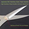 Horsvill Indoor Plant Shears Garden Scissors, Houseplant Shears Made of Japan SK5 Stainless Steel, Flowers Herbs and Plant Cutters, Clippers, Trimmers, Loppers, Bonsai Potted Plant Pruning Scissors