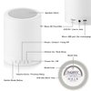 ZHOPPY Night Light Bluetooth Speaker for Teenage Girls/Boys, Touch Control Bedside Lamp Portable Table Lamp Color LED Speaker Light
