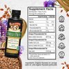 Barlean's Omega Twin Liquid Flaxseed Oil and Pure Borage Oil Supplement with Lignans, 6,010mg ALA and 465mg GLA Omega Fatty Acids from Organic Flax Seed and Cold Pressed Borage Seeds, 12 oz