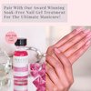 Perfect Formula Glass Nail File (Set of 2) - Crystal Nail Files with Case - High Quality, Professional Czech Glass Nail File