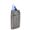 Xikar ELX Double Jet Flame Lighter with 9mm Cigar Punch, Ergonomic Design, G2 Gunmetal