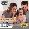 Yoya Toys Squeeze pops Mouse in Cheese Squishy - Squeeze Fidget Toy, Mouse Pop Up Fidget Toy - Stress Relief Plush, Squeeze Cheese - Autism/ADHD Cheese Wedge Toy - Set of 3 Popping Mice Toy