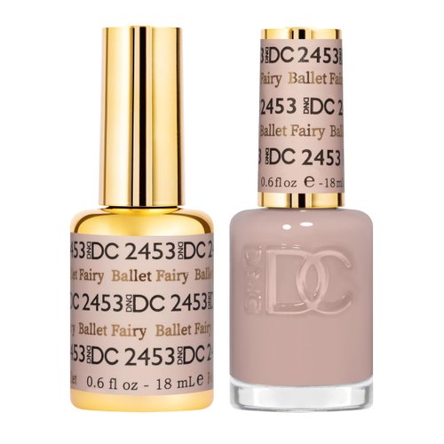 DND Gel DC Sheer Polish Set - 1 each of Gel Polish and Nail Polish, Sheer Sugar, 0.5 Fl Oz