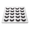 Vayator 10 Pairs 3D Mink Lashes Natural False Eyelashes Dramatic Volume Fake Lashes Makeup Eyelash Extension Silk Handmade Eyelashes (Y001)