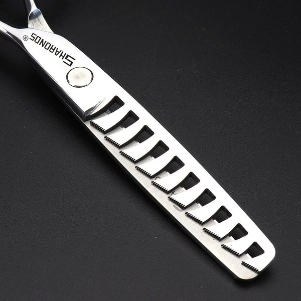 Barber hair scissors, Axemoore professional haircut Cutting Scissors/Shears set- 6", made of Japanese stainless steel, especially (6 in- tooth-E)