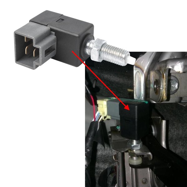 Brake Light Switch, Stop Light Switch, Brake Light Switch Stop Lamp, 93810-3K000 Brake Light Switch Connector, Stop Lamp Switch Compatible with Hyundai KIA Models