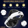CYBVR Elite Head Strap for the Meta Quest 3, Quest 3 Comfort Headstrap Built with Memory Foam, Battery Pack Compatible(Sold Separately), Meta Quest 3 Accessories for Comfort, 60° Hinge and Adjustable