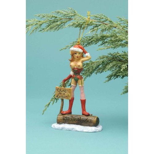 Forum Novelties Adult Novelty Holiday Ornament, Ms. North Pole