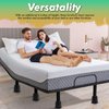Kings Brand Furniture - Heavy Duty Bed Risers - Furniture Risers 6 Inch Heavy Duty Risers for Sofa & Table - Plastic Riser - Bed Lifts Risers - 4 Risers Furniture - Stackable Bed Lifts Risers - Black