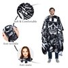FaHaner Barber Cape for Men Professional Hair Cutting Cape Waterproof Salon Cape with Adjustable Snap Closure Hair Cutting Tools for Hair Stylist and Home Use 57 x 65 Inch