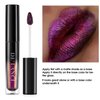 OYGCee Chameleon Lipstick Blue Green Color,Shimmer Metallic Colourful Lip Gloss for Women Girls Lips Makeup Gift,Hydrating Waterproof and Long Lasting Lip Stick Shiny,Talc-Free，#1