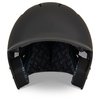 CHAMPRO HX Gamer Performance Baseball Batting Helmet in Solid Color Matte Finish, Black, Junior Medium