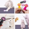 VOVIGGOL Cat Toys for Indoor Cats Interactive Cat Toy for Catch Exercise, Pet Dog Funny Toys Kitten Toys Cat Wand Toy for Chasing and Playing (White)