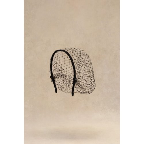 BABEYOND 1920s Flapper Fascinator Mesh Veil Headband Bridal Wedding Tea Party Fascinator Veil for Women