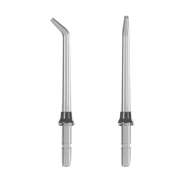 BURST Water Flosser Replacement Tips for Fresh Breath, Healthy Teeth & Gums, Plaque Removal Between Teeth, Braces & Dental Work - 2pk (Classic)