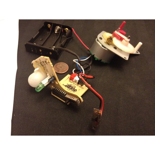 1x Mechanical Relay Timer Motion Sensor Moduel 555 Light Movement Gear Motor C11