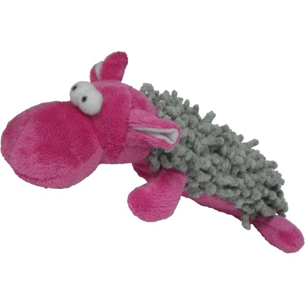 Amazing 10-Inch Plush Shaggy Hippo Dog Toy