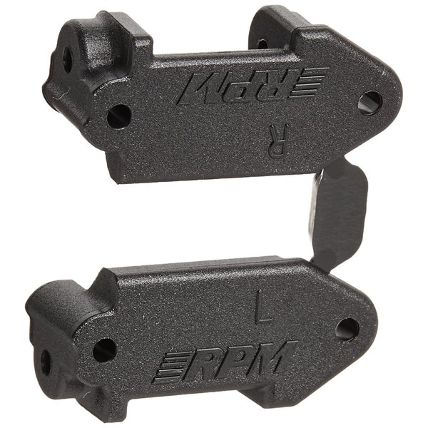 RPM Caster Blocks Electric 2WD Slash, Stampede, Rustler, Nitro Slash, Black