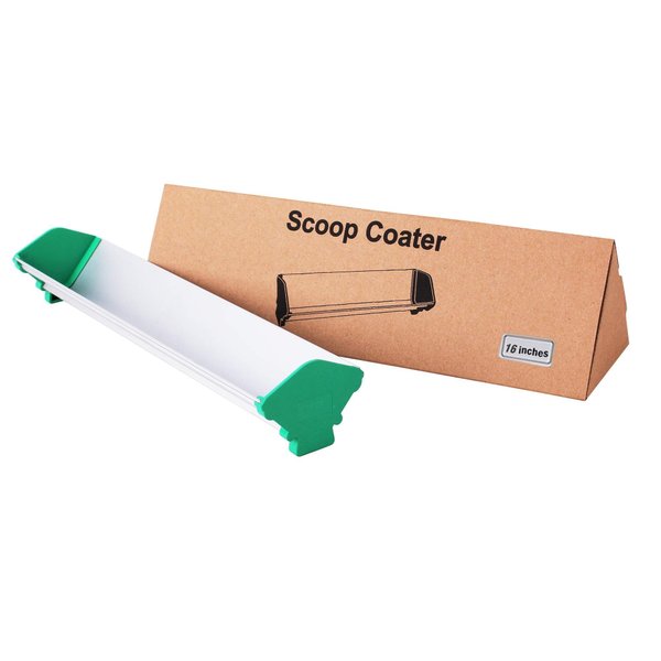 Dual Edge Aluminum Emulsion Scoop Coater for Silk Screen Printing Coating Tool (10 Inch)