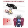 Amazicha Theft Deterrent Saddlebag Locks Saddle Bag Mounting Screw Bolt Black for Harley Davidson Touring Street Glide,Electra Glide, Road Glide, Road King 1988-2024