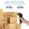 Eyoyo Handheld USB 2D Barcode Scanner, Wired Automatic QR Code Scanner PDF417 Data Matrix Bar Code Reader with Long USB Cable for Mobile Payment, Convenience Store, Supermarket, Warehouse