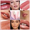 RoyueS plumping Moisturizing Lip gloss, High Shine Lip Plumper, Shiny Lip Gloss For Girls and Women (04# LIQUEUR)
