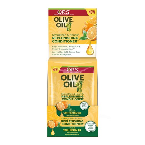 ORS Olive Oil Strengthen & Nourish Replenishing Conditioner Travel Packet 1.75 Ounce (Pack of 6)