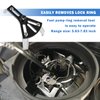 Car Fuel Pump Removal Tool,Fuel Pump Lock Ring Tool with 3PCS Adjustable Arms Range 5.31" to 7.17",Universal Fuel Tank Repair Kit for Quick Disassemble & Install Lock Ring