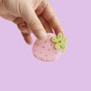 Pink Strawberry Hair Clips,Cellulose Acetate Hair Clips,Small Claw Clips for Girl,Hair Accessories