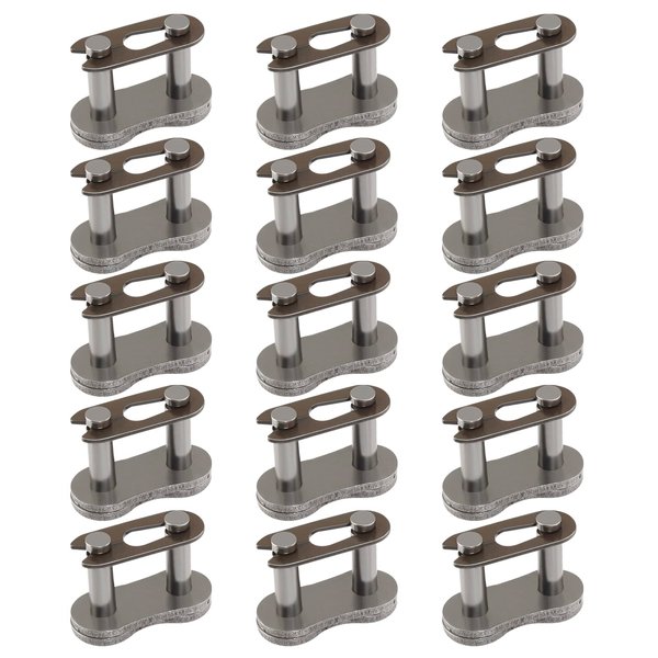 Cionyce 15 Pack Master Link Chain #40 Chain Master Link Chain Master Link for Bicycle Chain