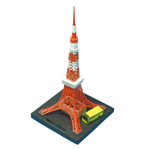 Paper Nano Tokyo Tower Building Kit