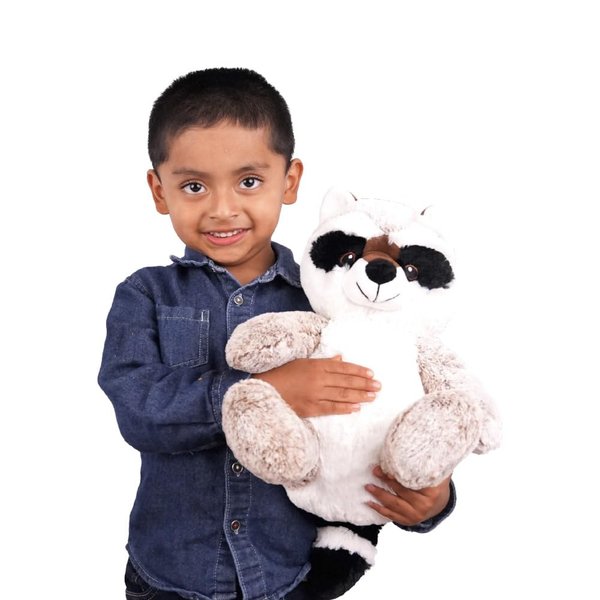 Squirrel Products Cuddle Mates Raccoon Stuffed Animal Plush Toy - 11 Inch