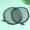 HEALLILY 6pcs Elastic Wig Cap Drawstring Ponytail Net DIY Wig Mesh Breathable Mesh Wig Cover Hairdressing Tool Accessories for Women Men