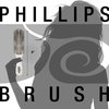 Phillips Brush Light Touch 6 Hair Brush and Phillips Brush Light Touch 6 Purse sized combo pack by Phillips Brush
