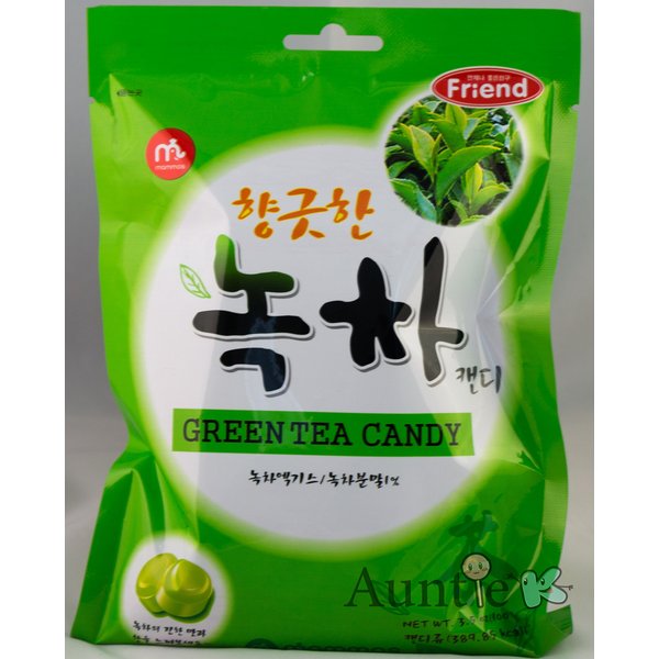 Mammos Friend Green Tea Candy Matcha 3.52 oz Korea