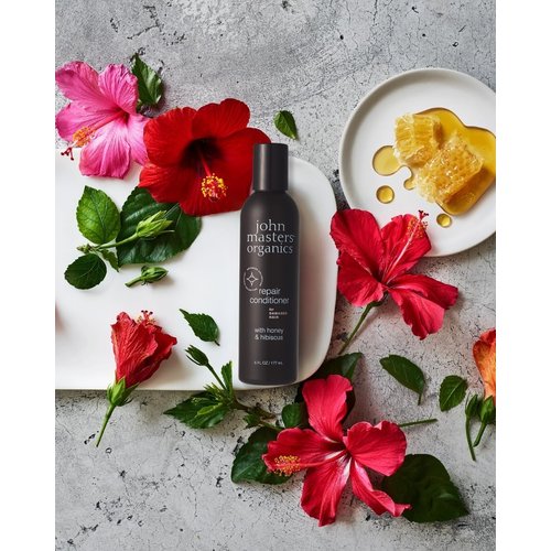 John Masters Organics - Repair Conditioner for Damaged Hair with Honey & Hibiscus - 6 oz
