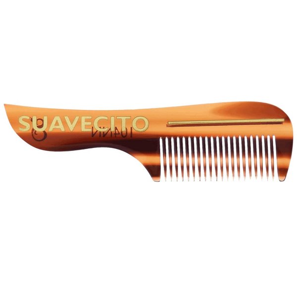 Suavecito Deluxe Amber Mustache Comb