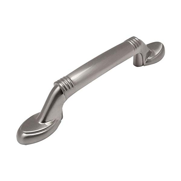Cosmas 10 Pack 4183SN Satin Nickel Cabinet Hardware Handle Pull - 3" Inch (76mm) Hole Centers
